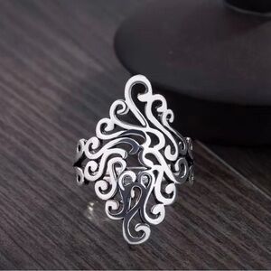 Adjustable Filigree Ring